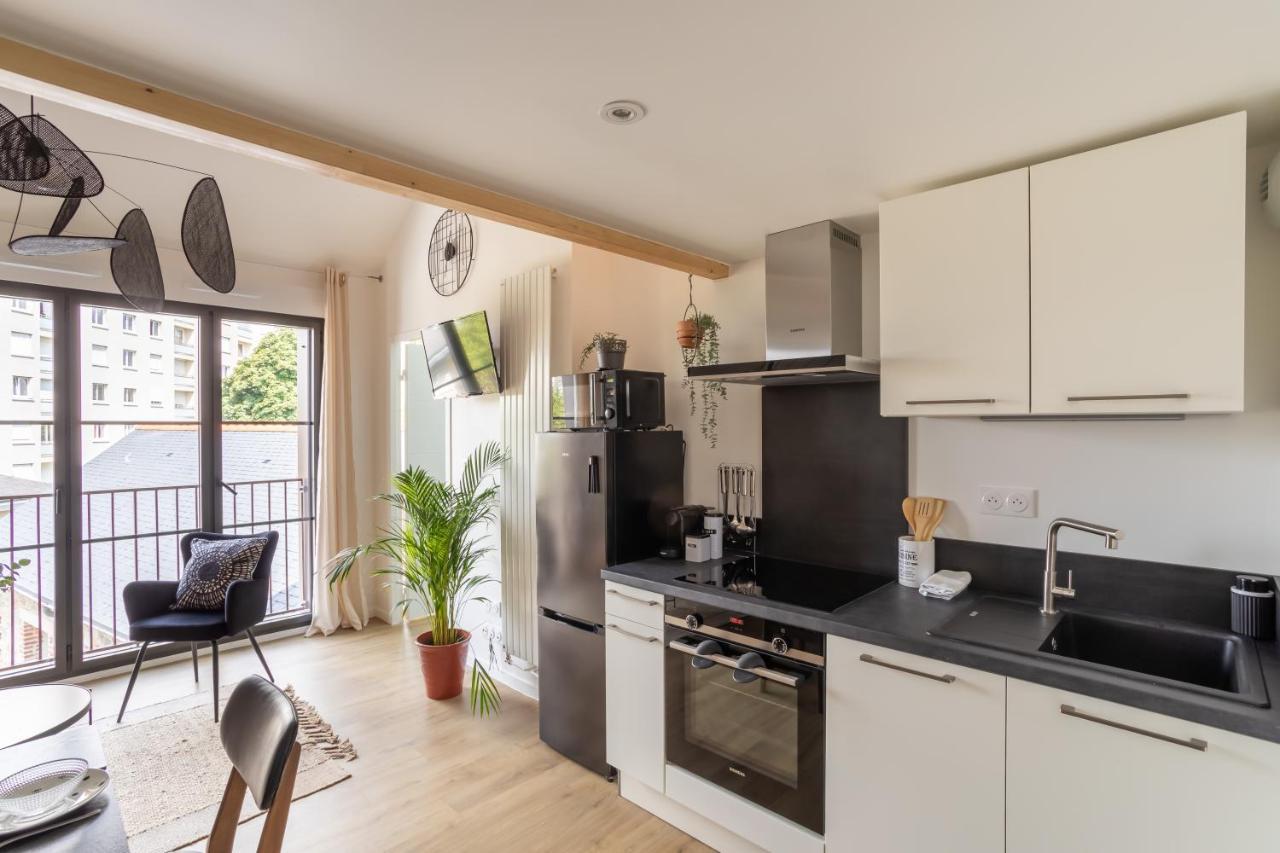 Le Saint Martin Bis - Bel Appartement Moderne Et Confortable Рен Екстериор снимка